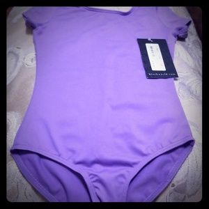 Dujour-cap sleeve leotard